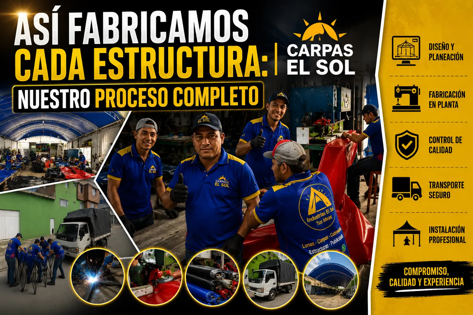 Miniatura del video: así fabricamos cada estructura, nuestro proceso completo